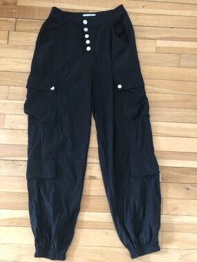 Lioness XS Black Cargo Pants